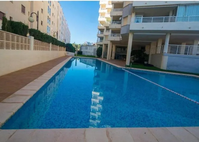 Appartamento Aquarium Park, 1ª Linea De Playa, Piscina Privada, Aire Acondicionado Y Wifi De Alta Velocidad