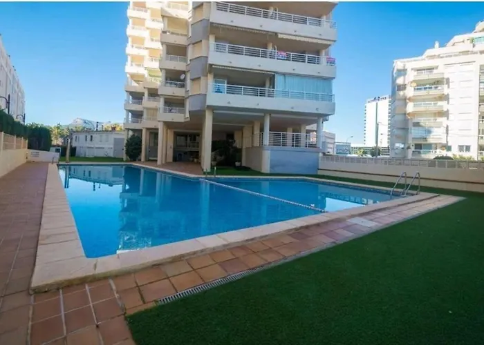 Aquarium Park, 1ª Linea De Playa, Piscina Privada, Aire Acondicionado Y Wifi De Alta Velocidad Apartamento *