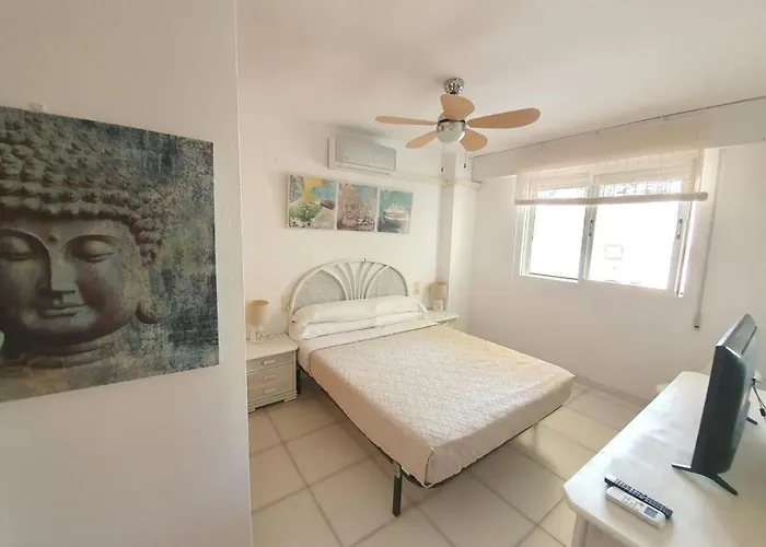 Apartamento Aquarium Park, 1ª Linea De Playa, Piscina Privada, Aire Acondicionado Y Wifi De Alta Velocidad Calpe