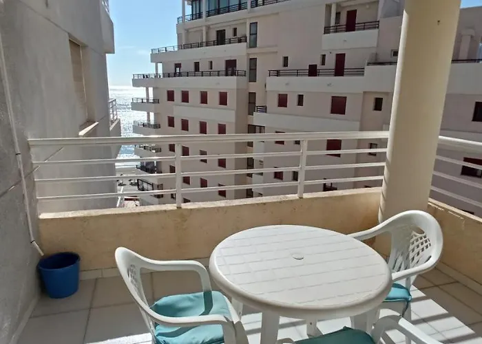 Apartamento Aquarium Park, 1ª Linea De Playa, Piscina Privada, Aire Acondicionado Y Wifi De Alta Velocidad Calpe